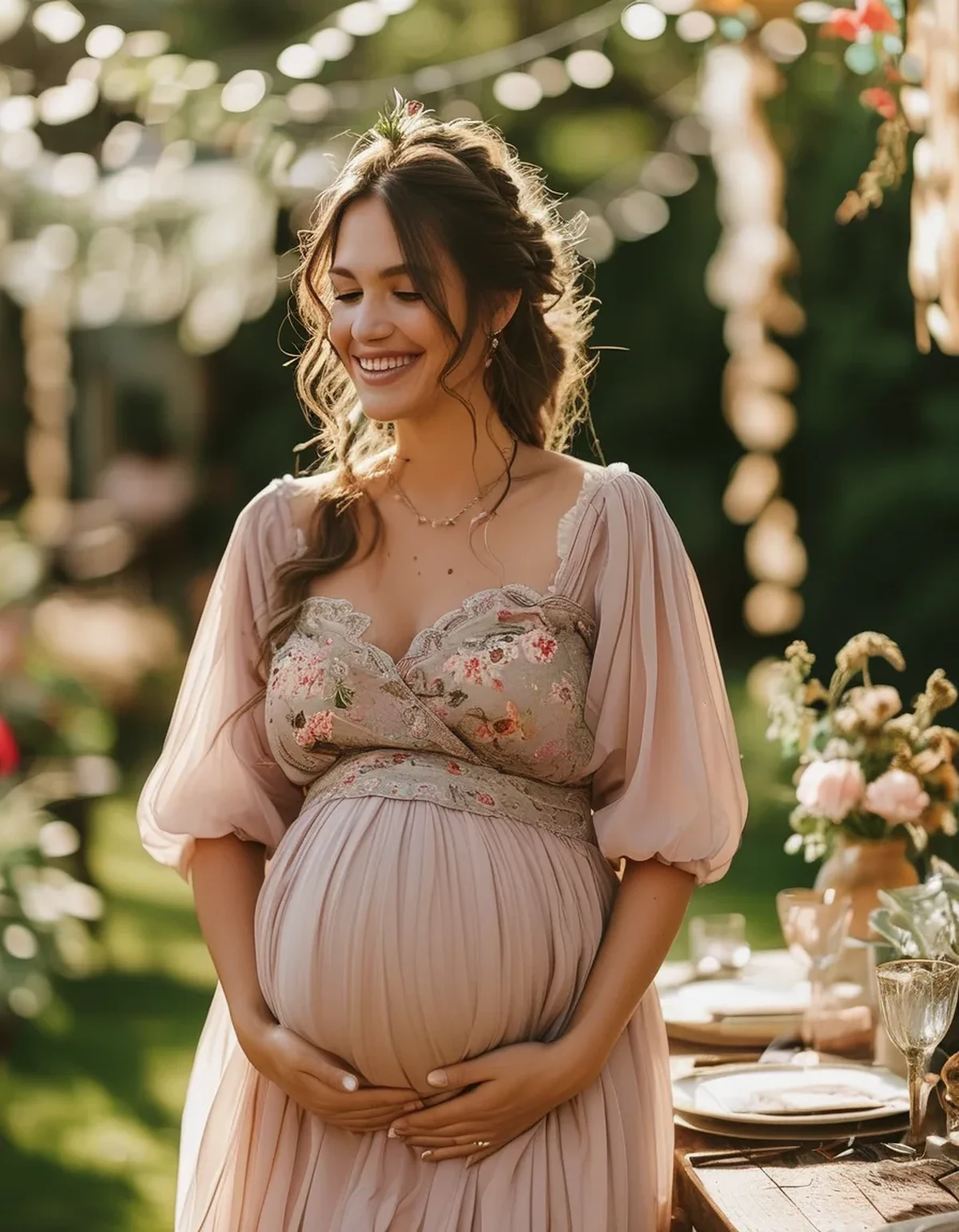 Outdoor vs. Indoor Baby Shower: How Your Outfit Should Actually Change