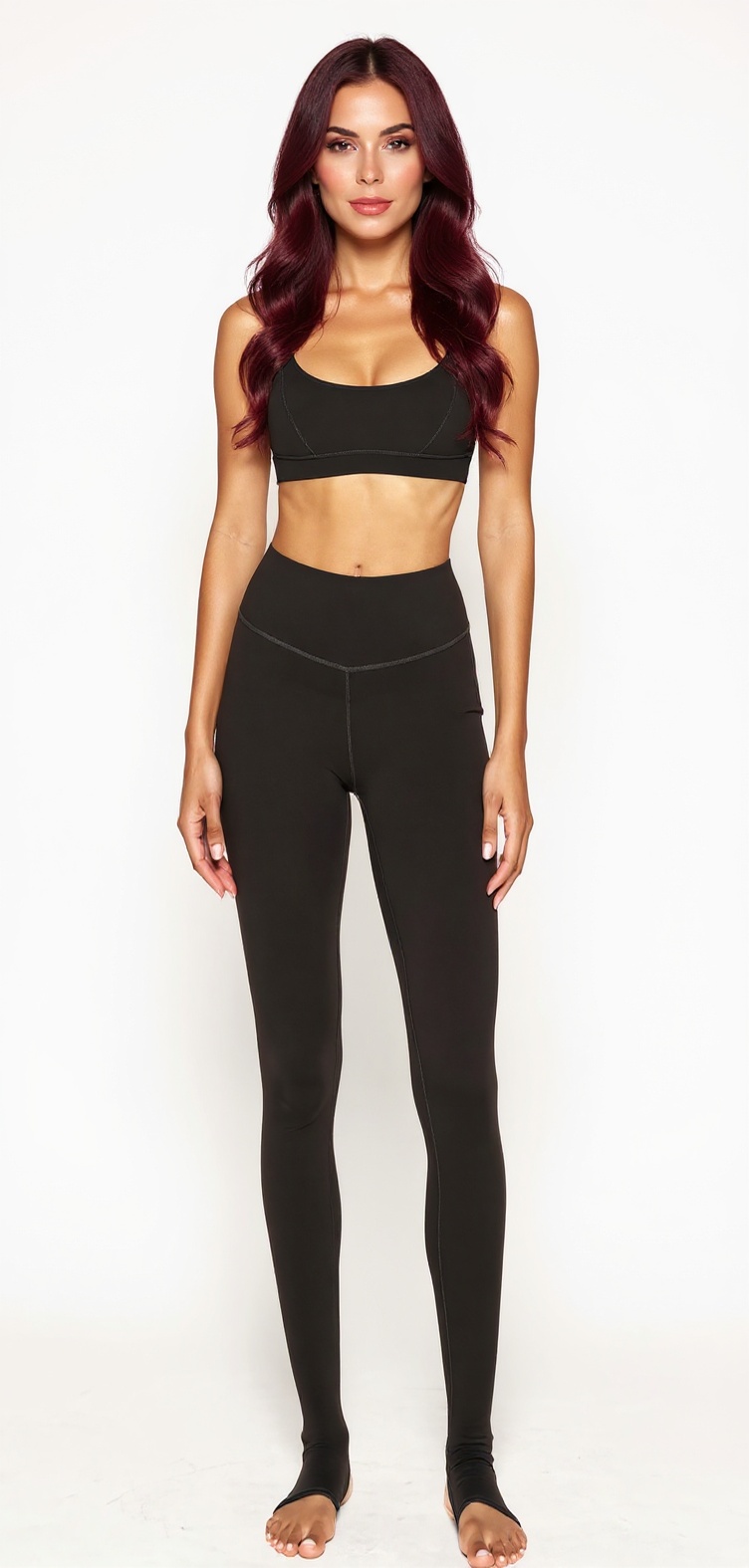 High-Waist Leggings in Arabescato — The Shower Guest Edit style look