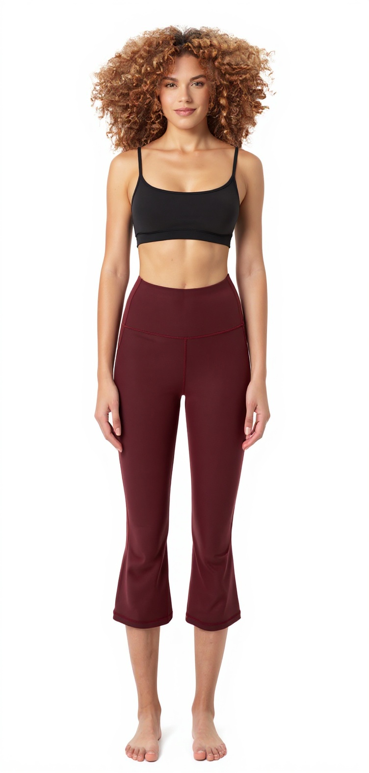 Capri Leggings in Mahoganymaroon — The Shower Guest Edit style look